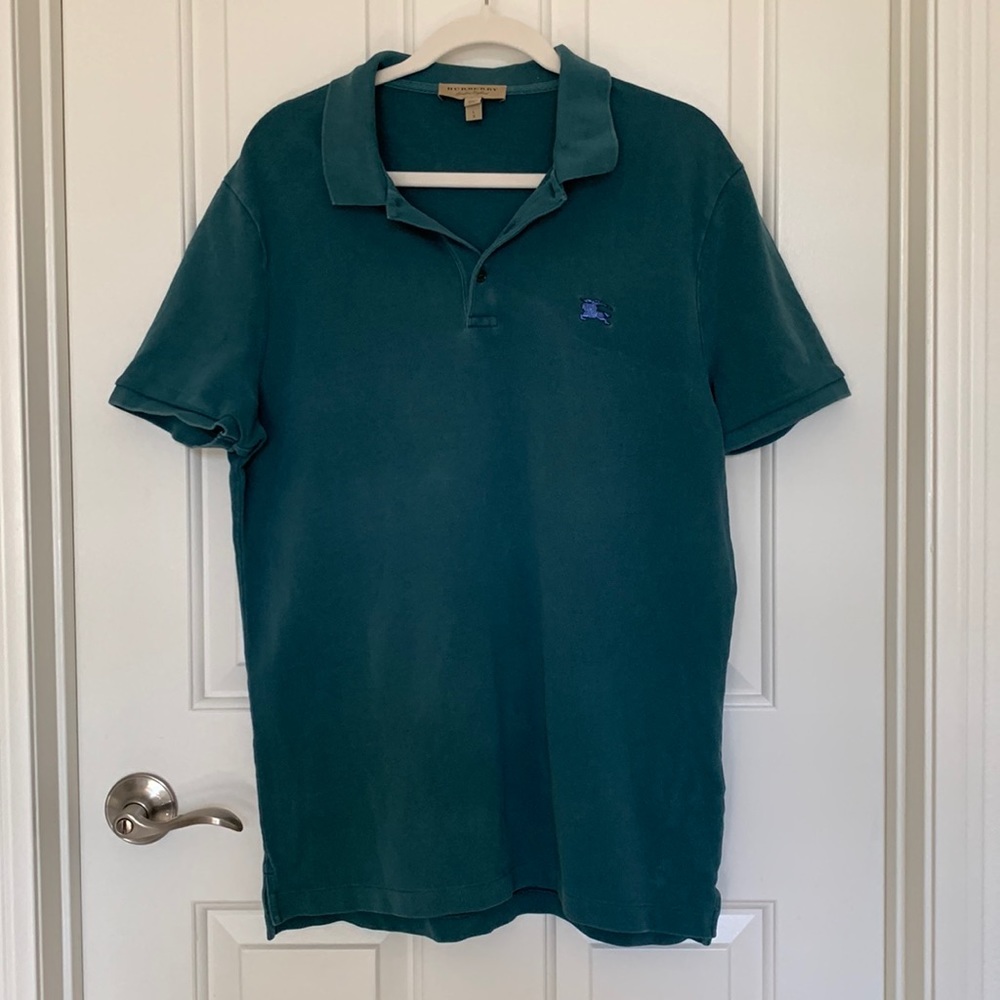 Burberry men’s polo size large, NWOT